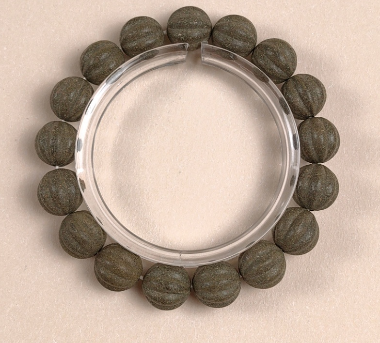 純中藥草本手鏈串珠 100%人手製作 長珠