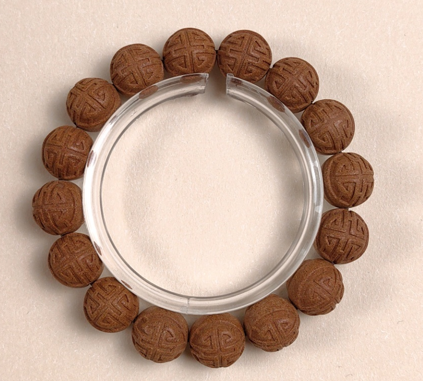 純中藥草本手鏈串珠 100%人手製作 長珠